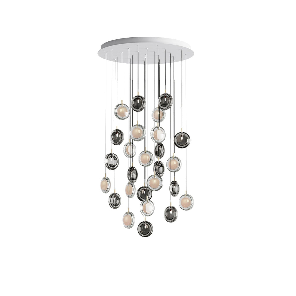 Refrax Crystal Lens Chandelier