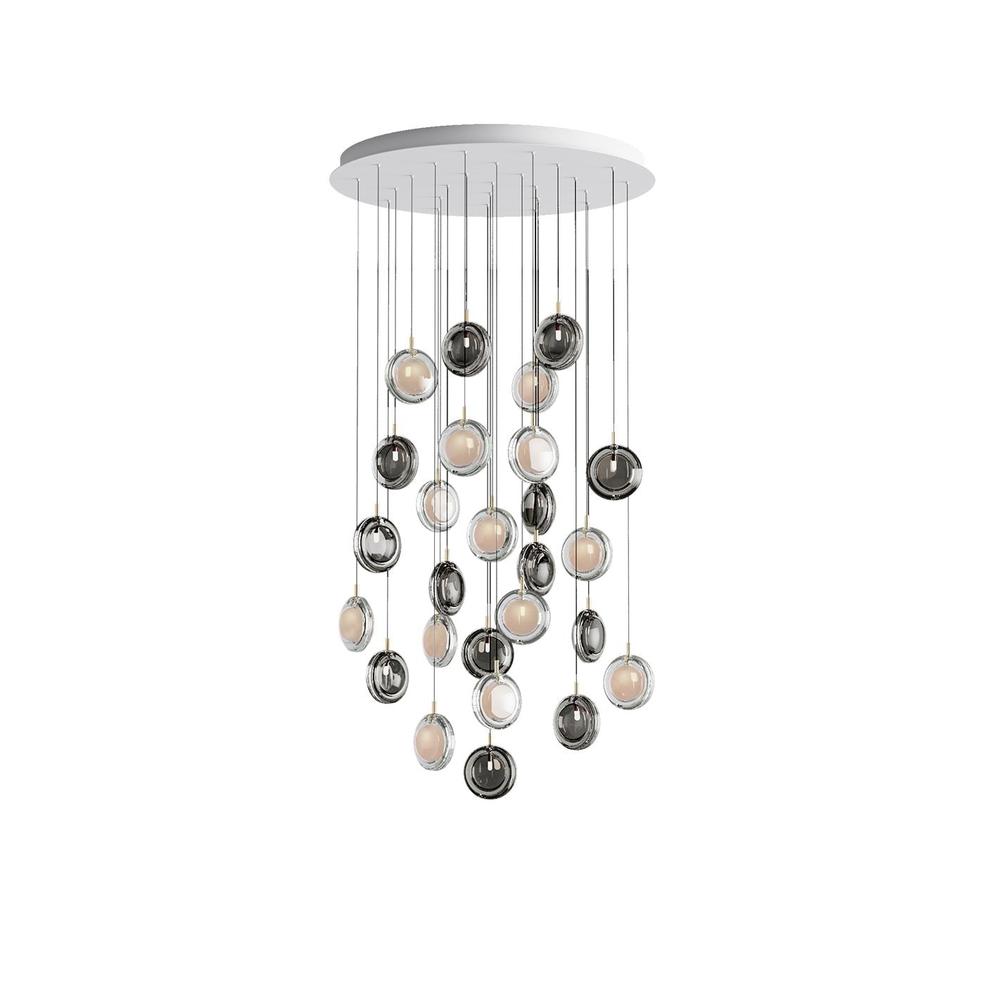 Refrax Crystal Lens Chandelier