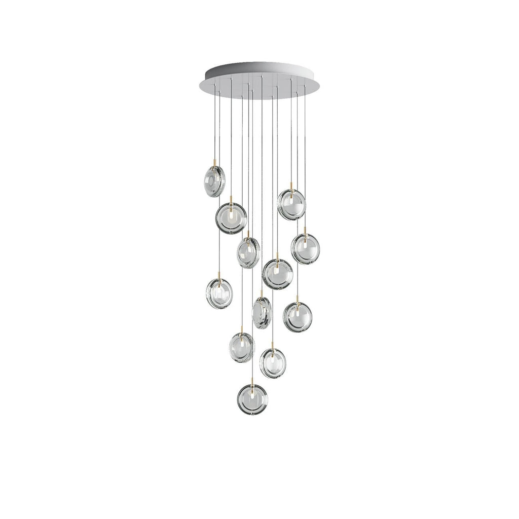 Refrax Crystal Lens Chandelier