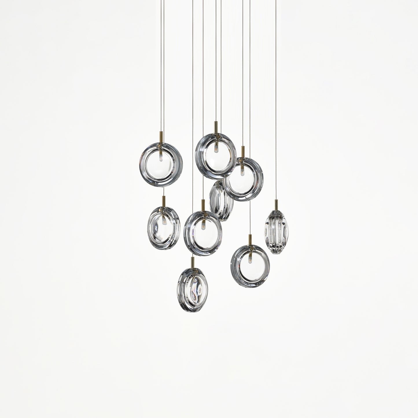 Refrax Crystal Lens Chandelier