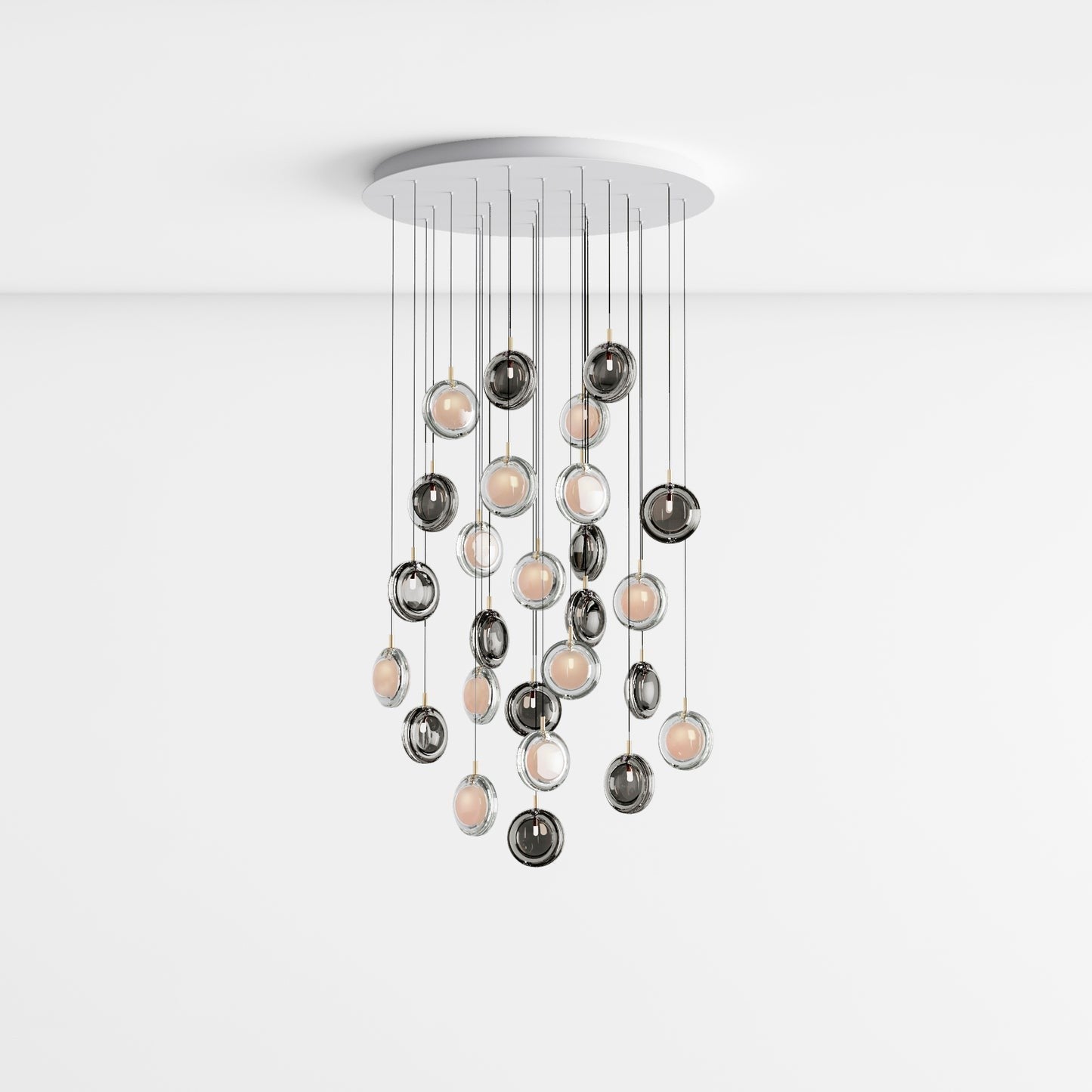 Refrax Crystal Lens Chandelier
