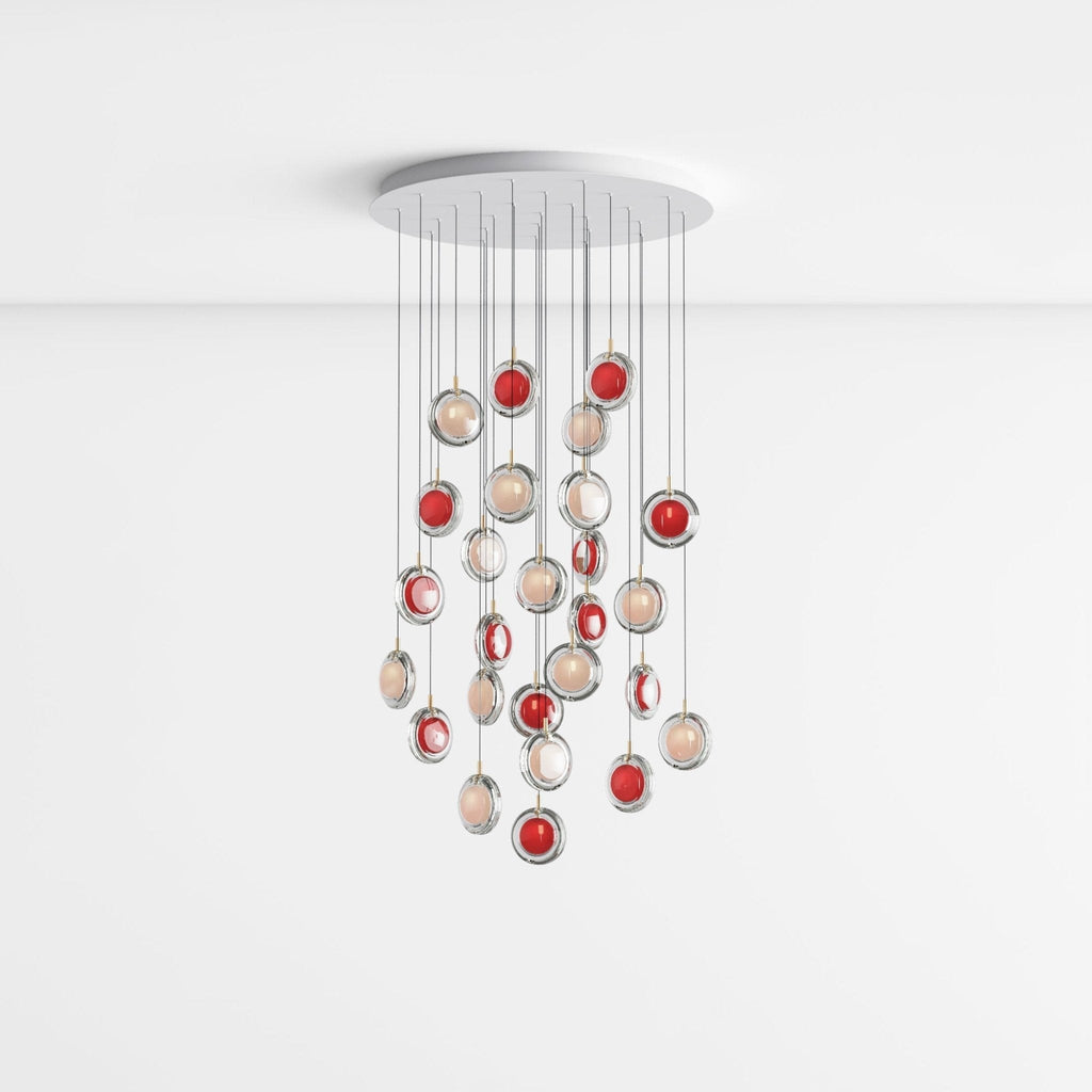 Refrax Crystal Lens Chandelier