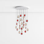 Refrax Crystal Lens Chandelier