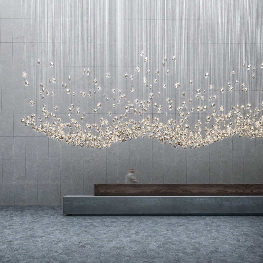 Refrax Crystal Lens Chandelier