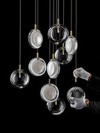 Refrax Crystal Lens Chandelier