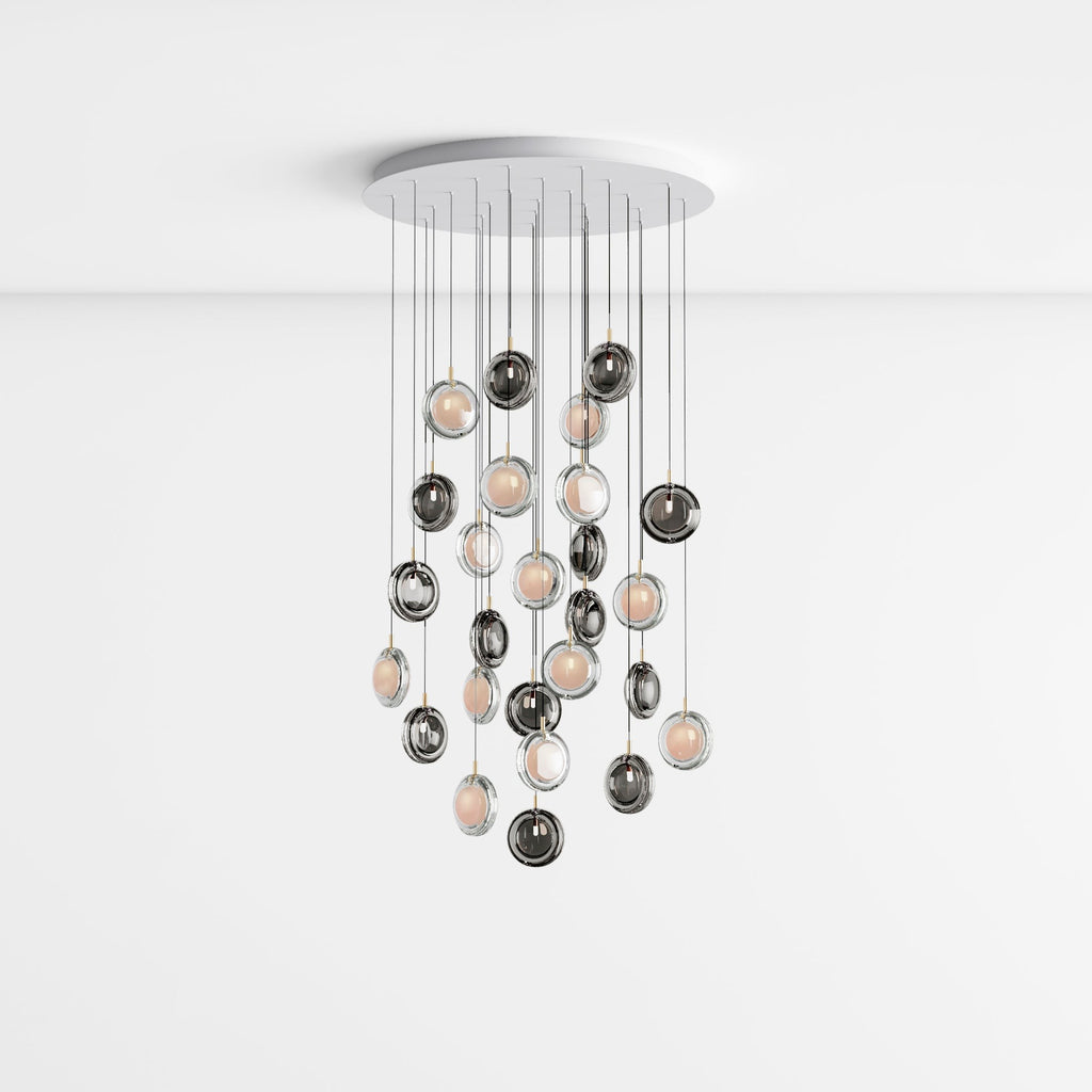 Refrax Crystal Lens Chandelier
