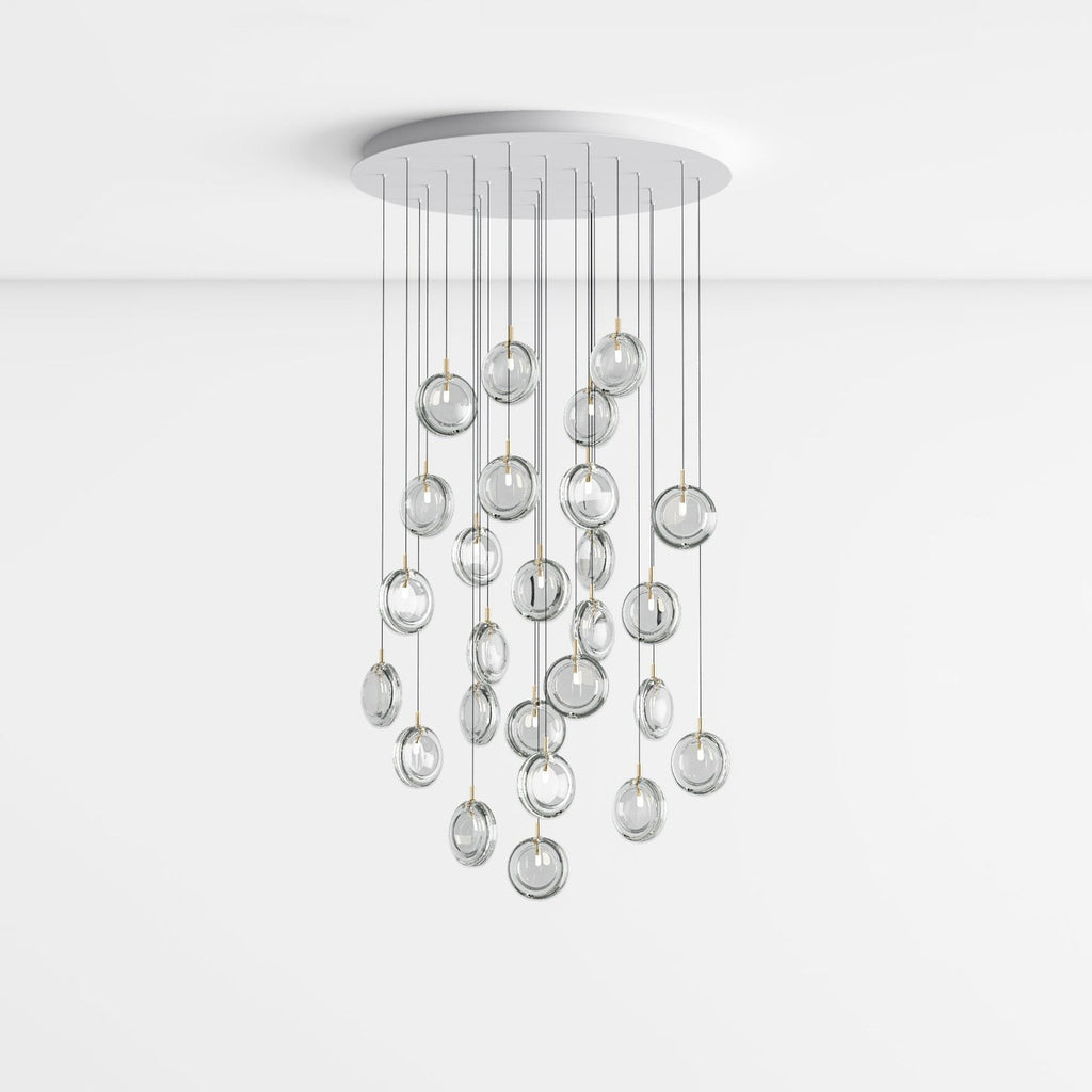 Refrax Crystal Lens Chandelier