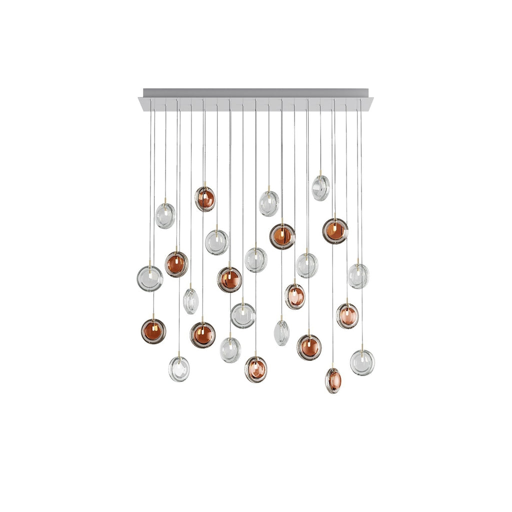 Refrax Crystal Lens Chandelier