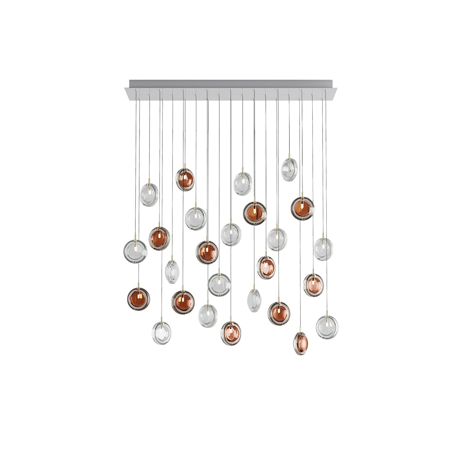 Refrax Crystal Lens Chandelier