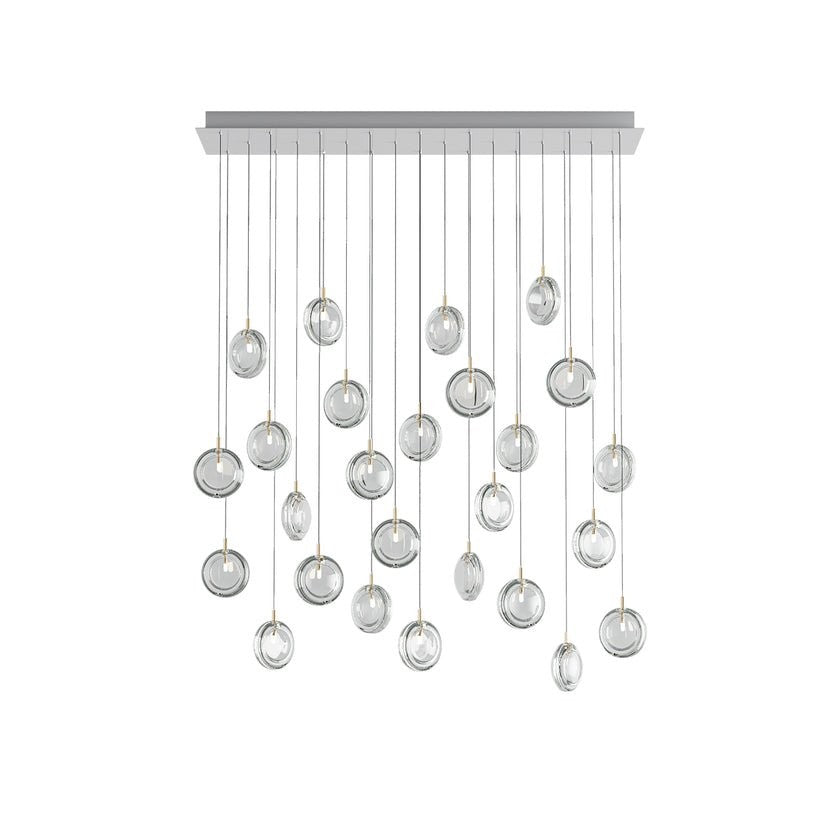 Refrax Crystal Lens Chandelier