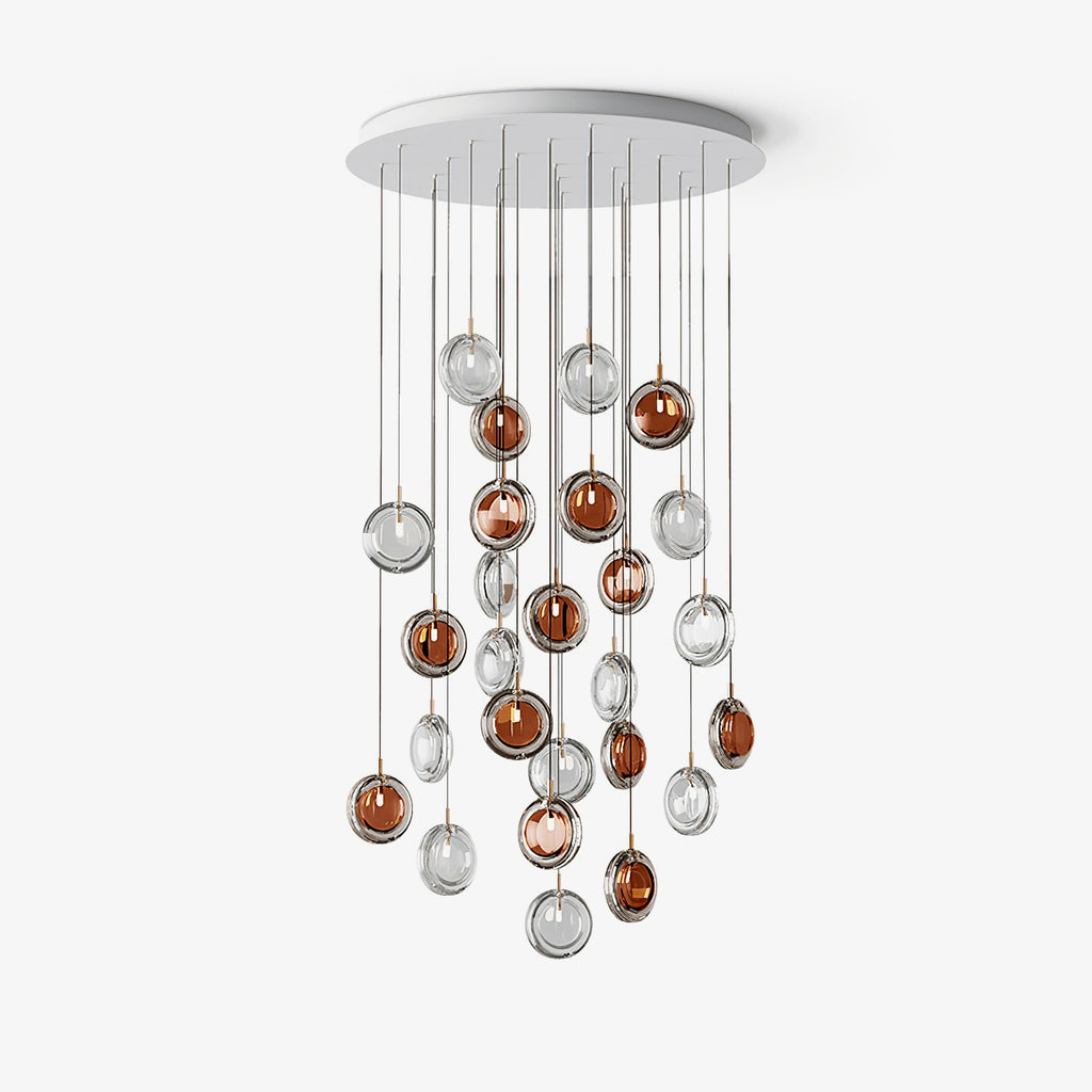 Refrax Crystal Lens Chandelier
