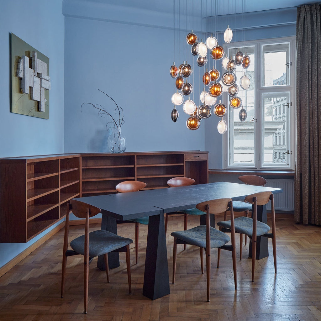 Refrax Crystal Lens Chandelier