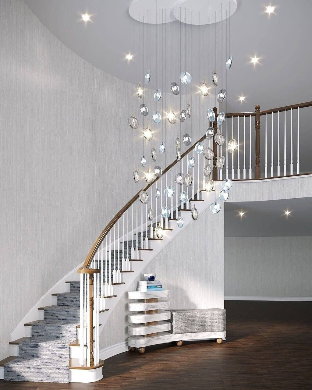 Refrax Crystal Lens Chandelier