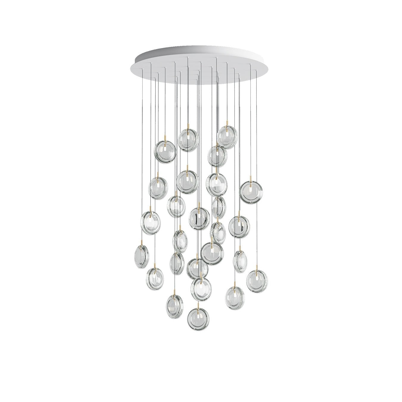Refrax Crystal Lens Chandelier
