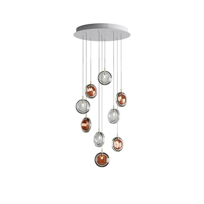Refrax Crystal Lens Chandelier