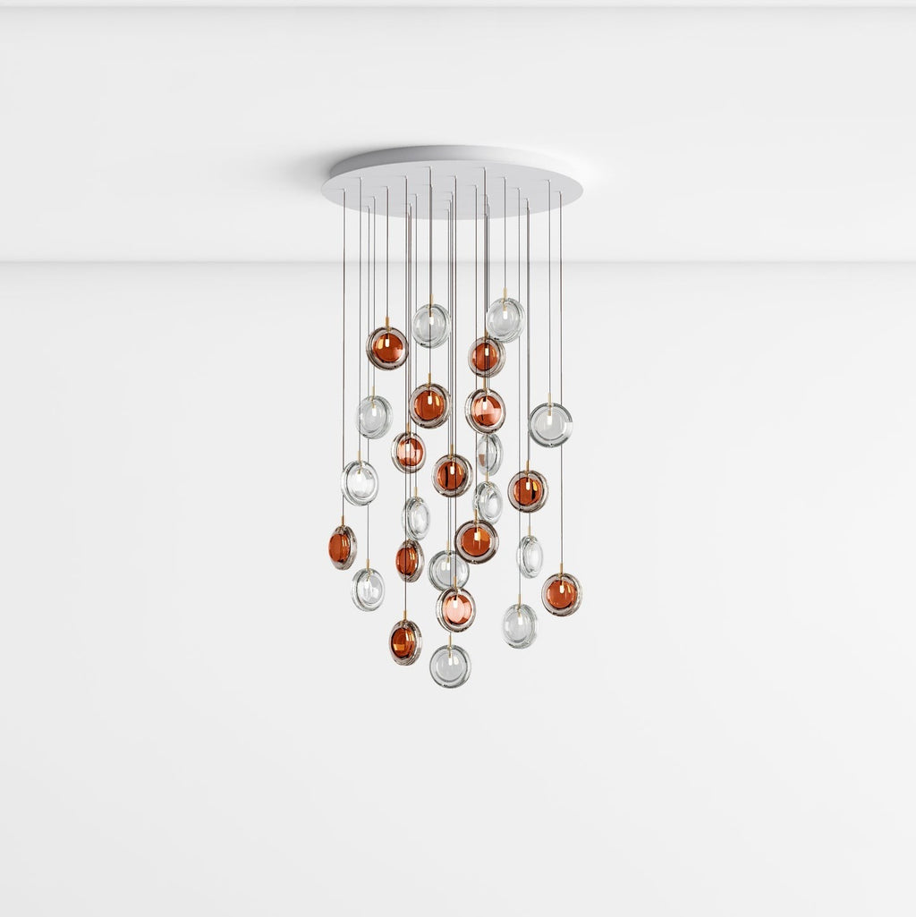 Refrax Crystal Lens Chandelier