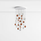 Refrax Crystal Lens Chandelier