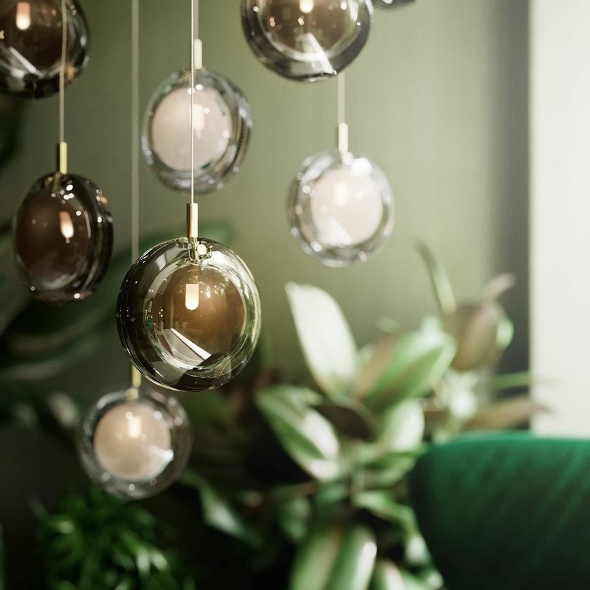 Refrax Crystal Lens Chandelier