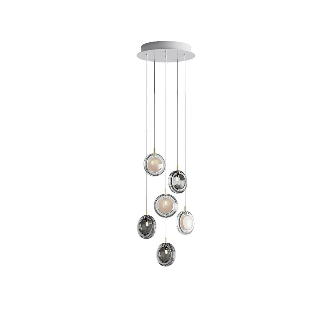 Refrax Crystal Lens Chandelier