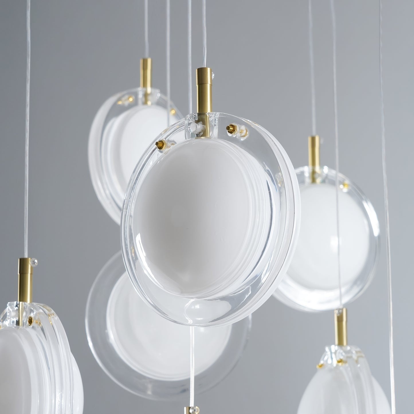 Refrax Crystal Lens Chandelier