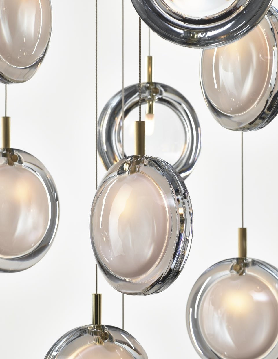 Refrax Crystal Lens Chandelier