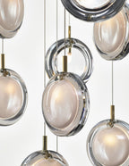 Refrax Crystal Lens Chandelier