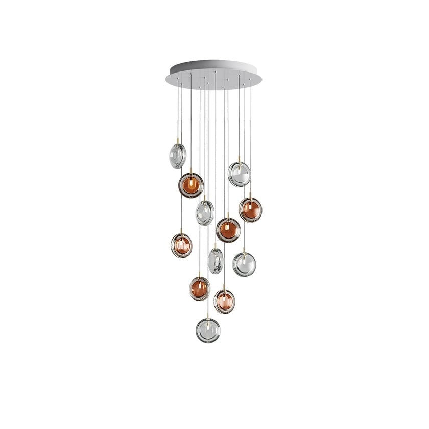 Refrax Crystal Lens Chandelier