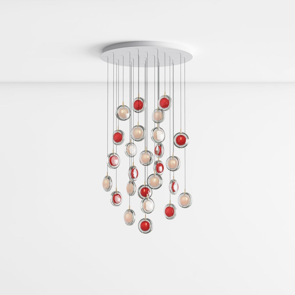 Refrax Crystal Lens Chandelier