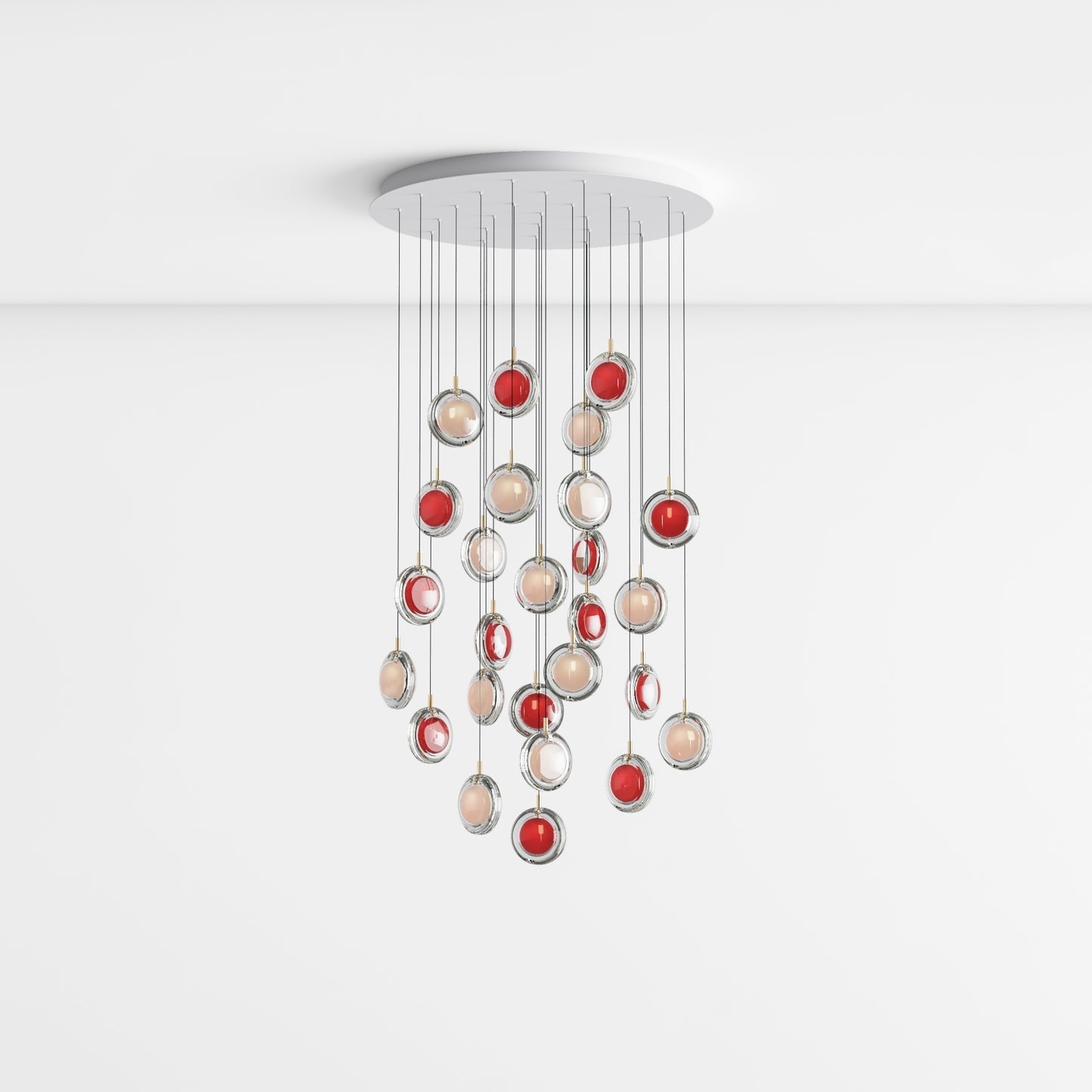 Refrax Crystal Lens Chandelier