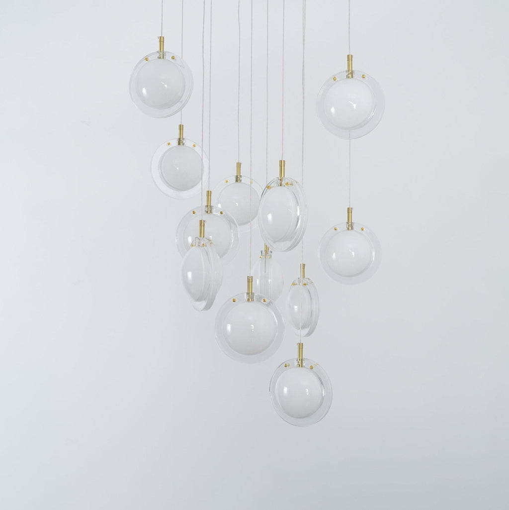 Refrax Crystal Lens Chandelier
