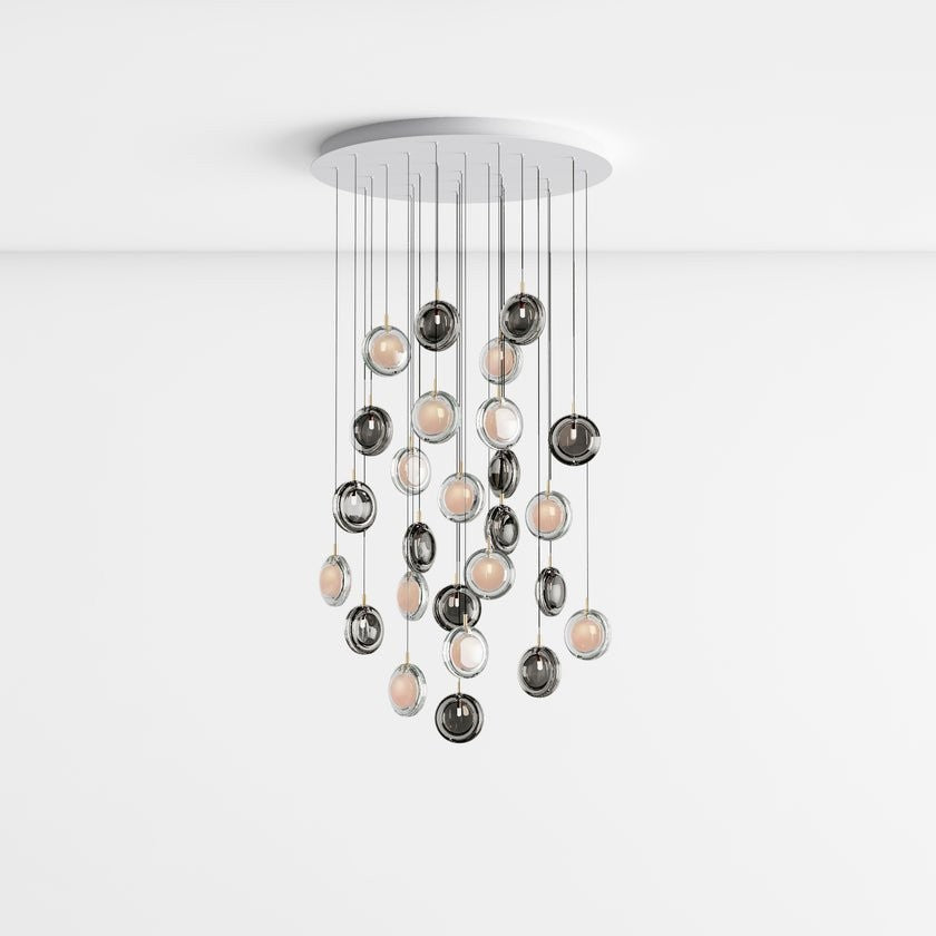 Refrax Crystal Lens Chandelier