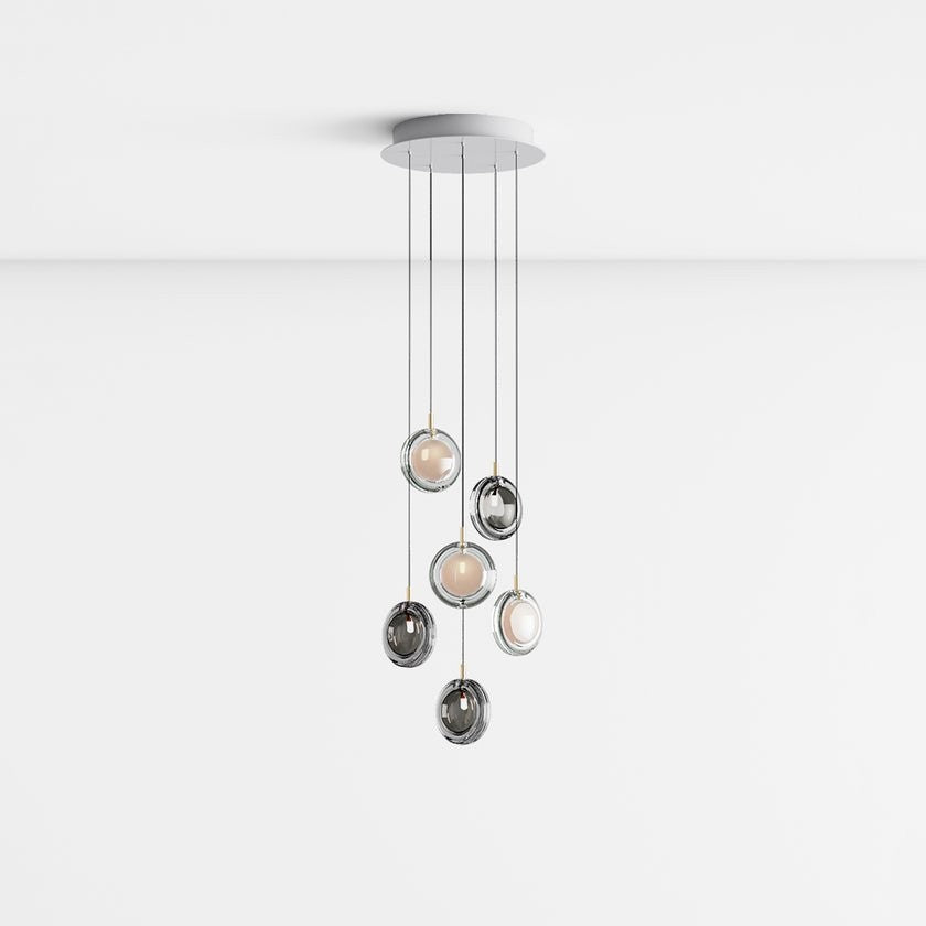 Refrax Crystal Lens Chandelier