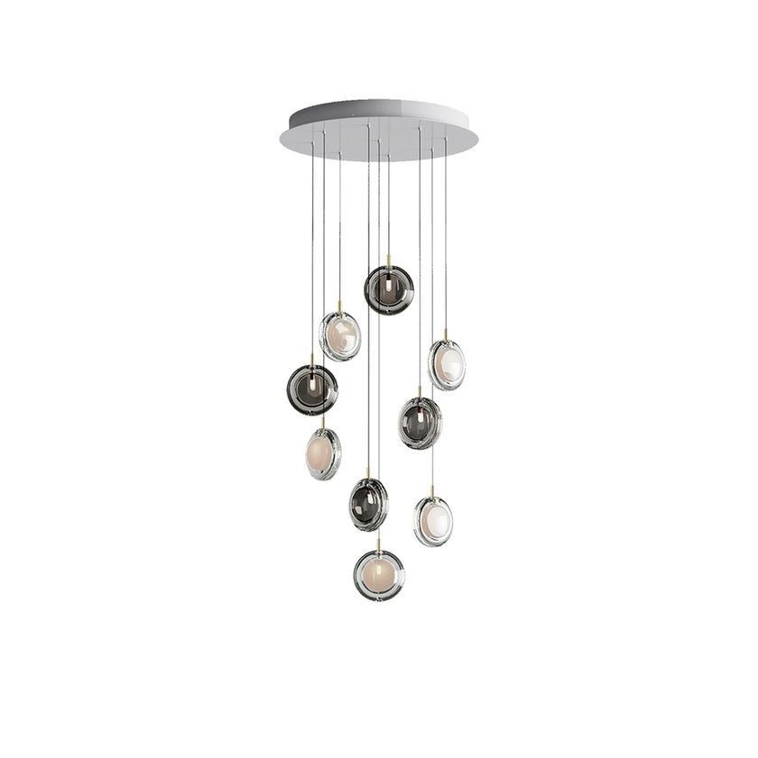 Refrax Crystal Lens Chandelier