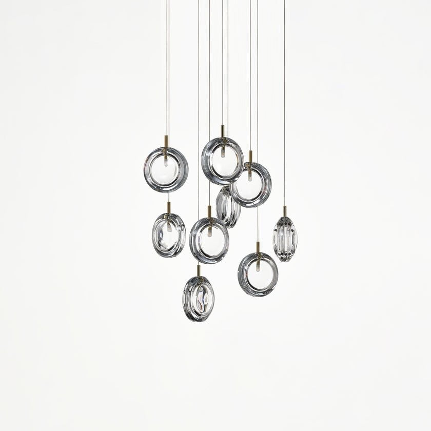 Refrax Crystal Lens Chandelier