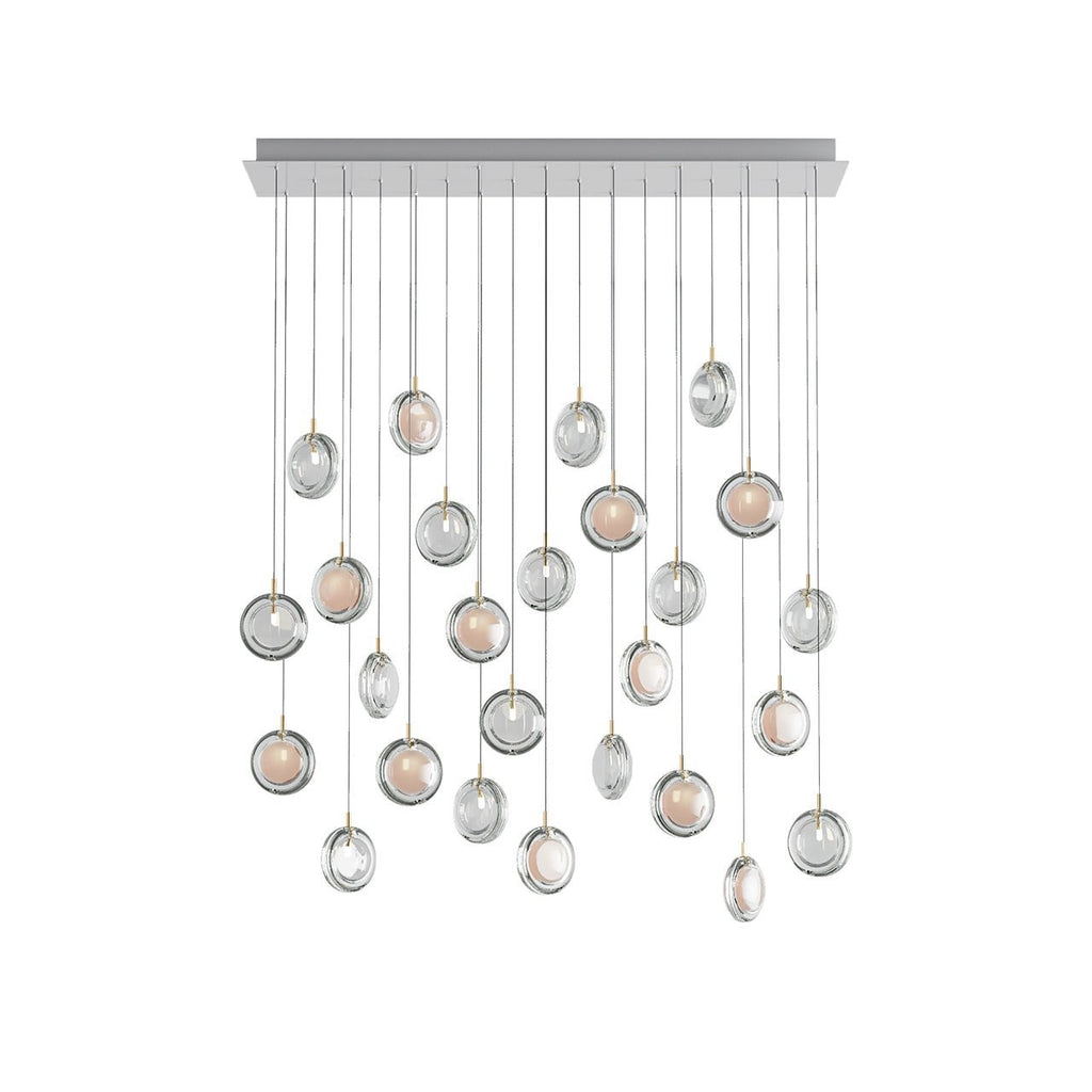 Refrax Crystal Lens Chandelier