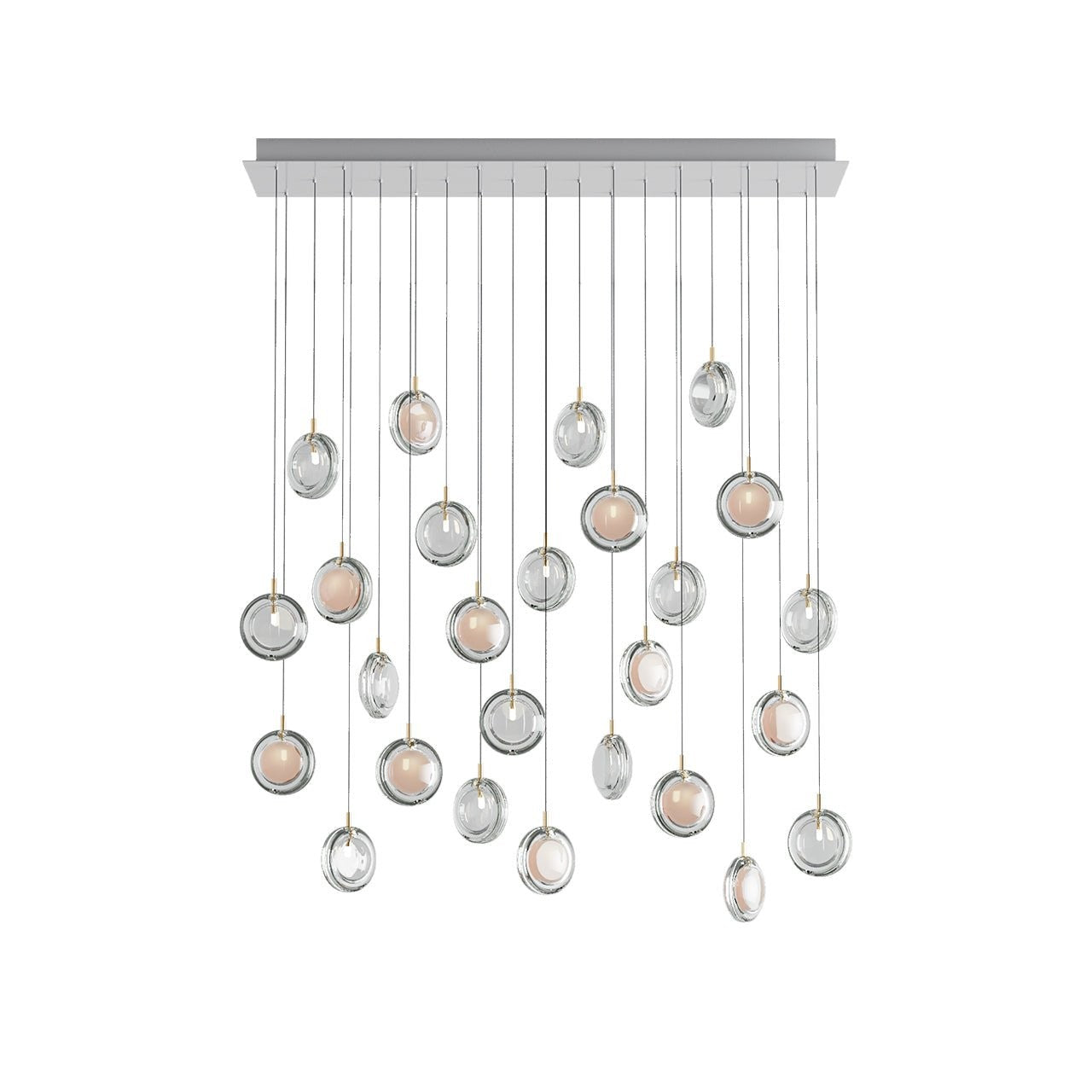 Refrax Crystal Lens Chandelier