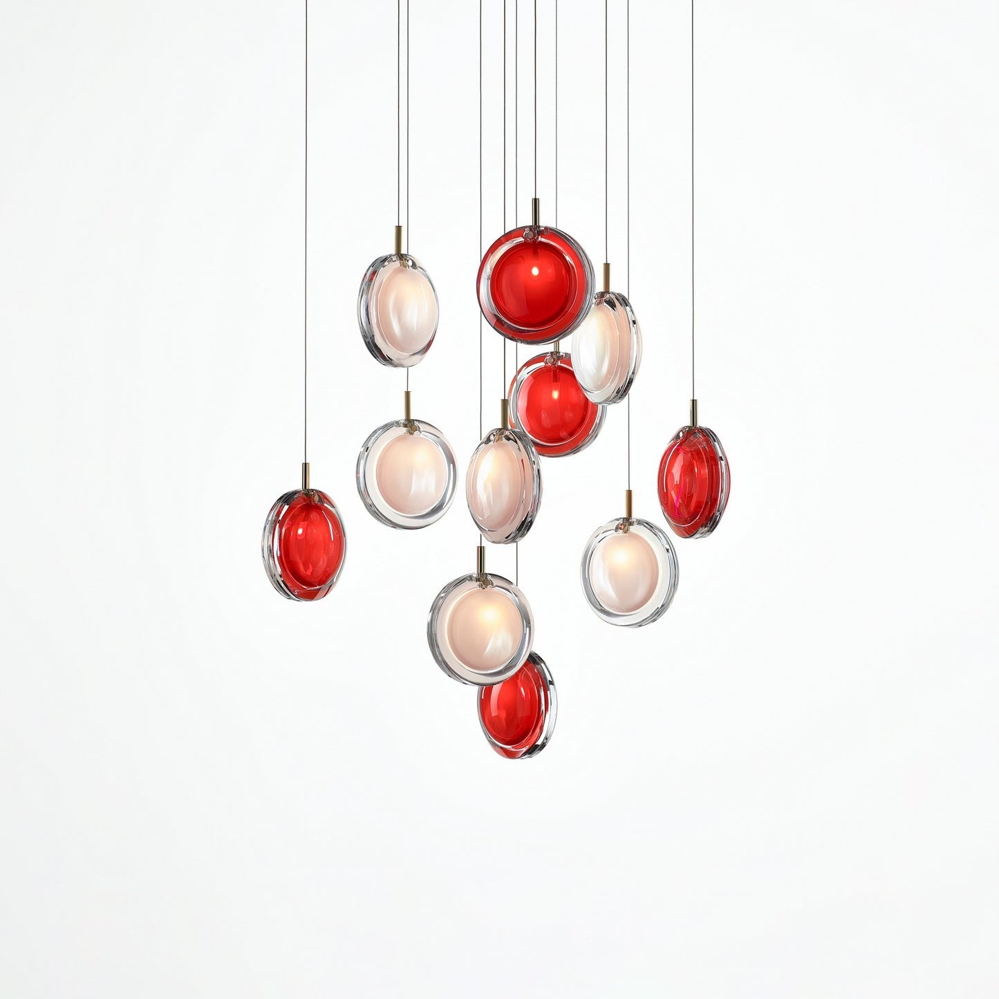 Refrax Crystal Lens Chandelier