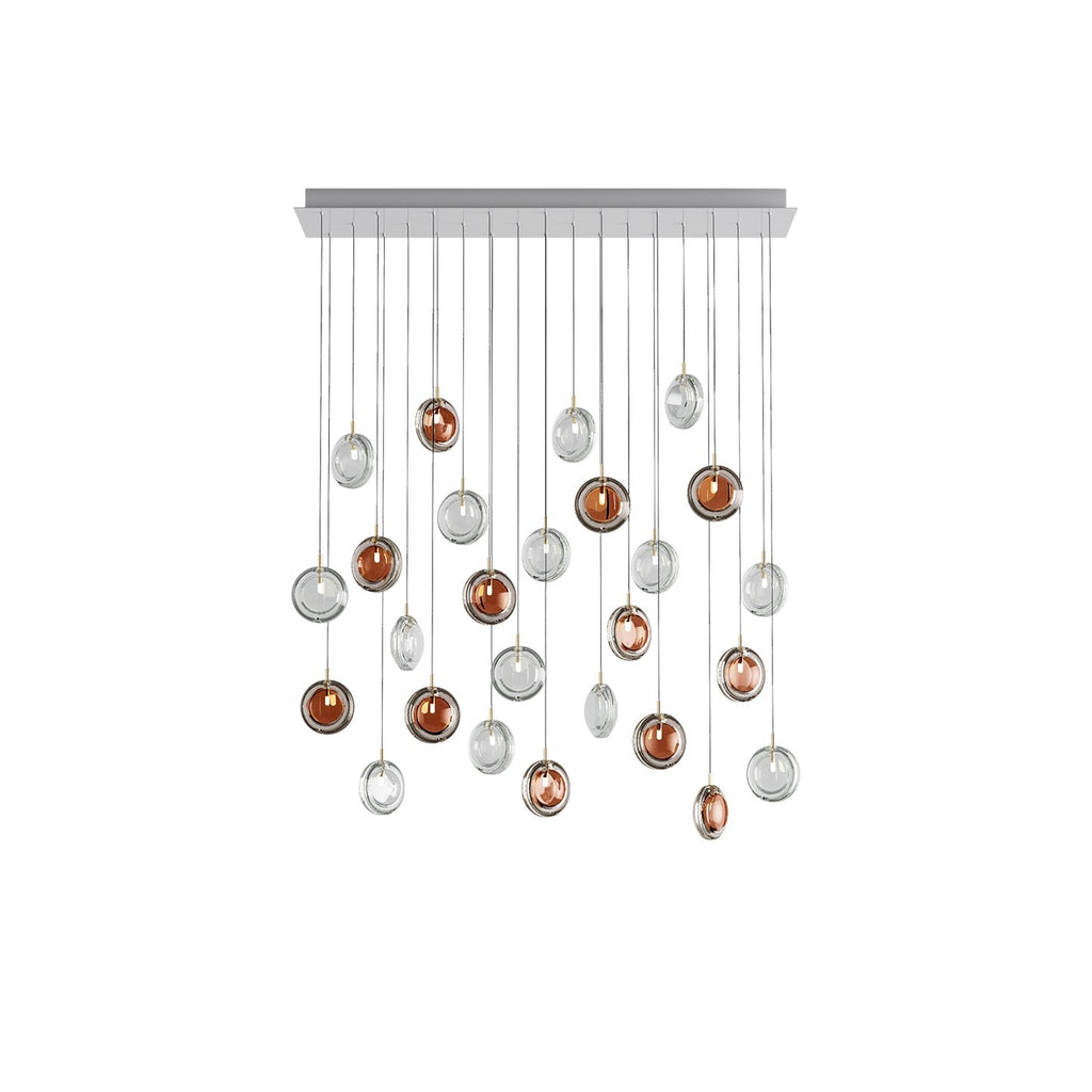 Refrax Crystal Lens Chandelier
