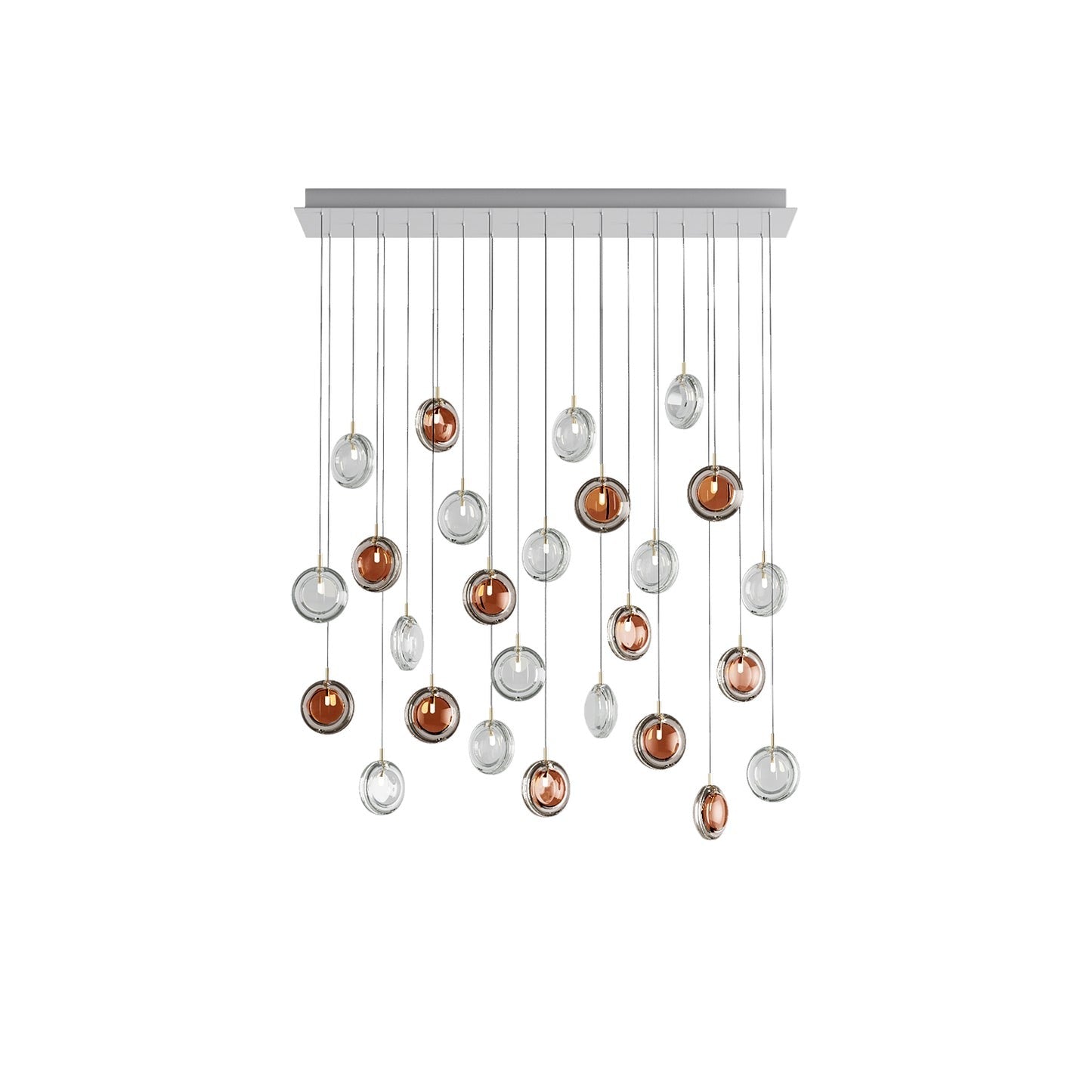 Refrax Crystal Lens Chandelier