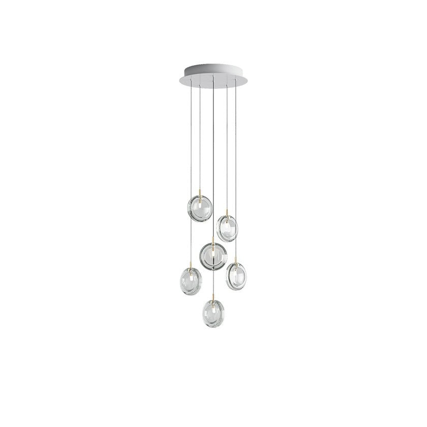 Refrax Crystal Lens Chandelier
