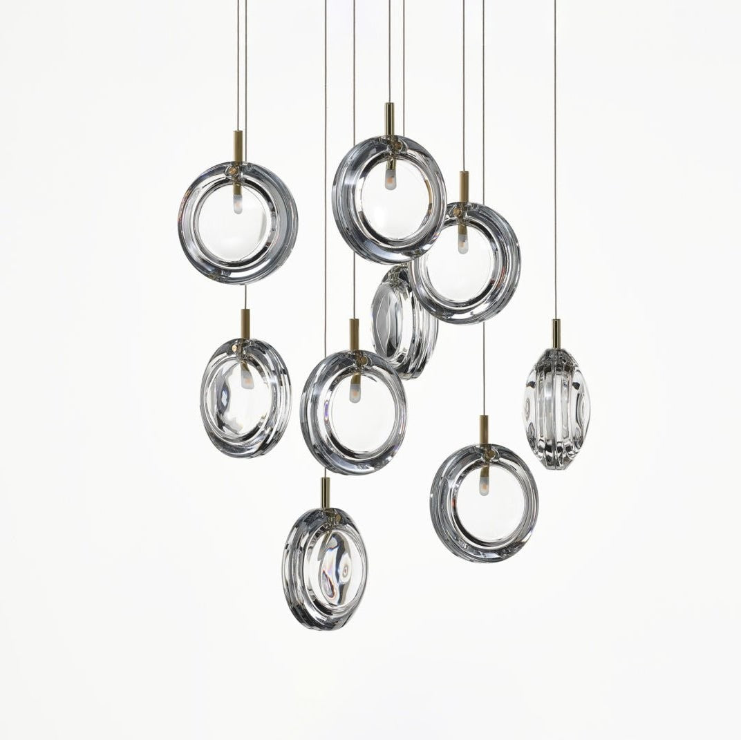 Refrax Crystal Lens Chandelier
