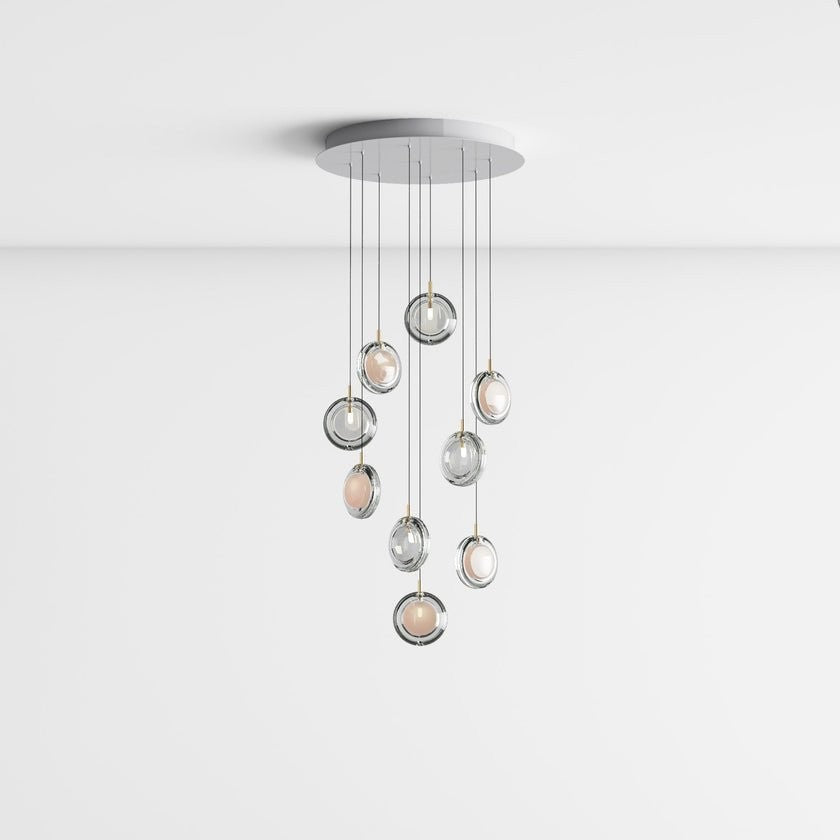 Refrax Crystal Lens Chandelier
