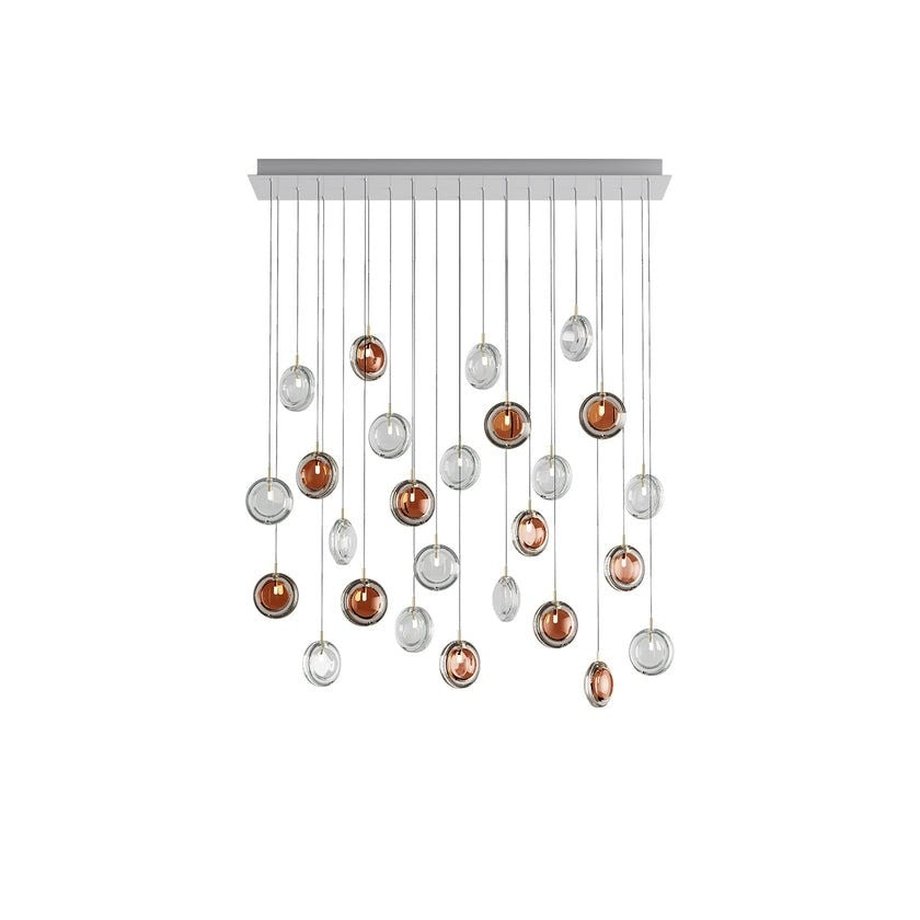 Refrax Crystal Lens Chandelier