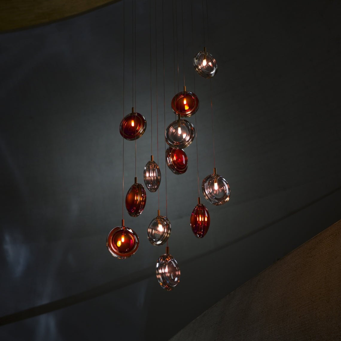 Refrax Crystal Lens Chandelier