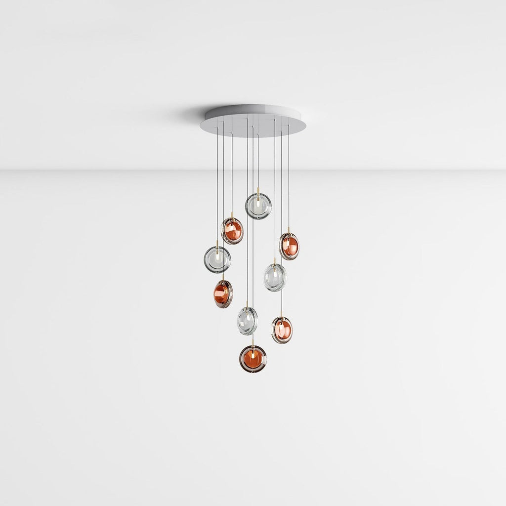 Refrax Crystal Lens Chandelier