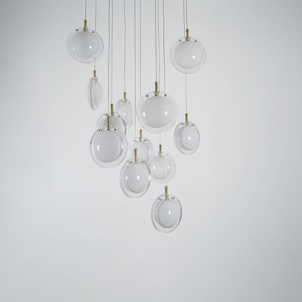 Refrax Crystal Lens Chandelier