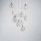 Refrax Crystal Lens Chandelier