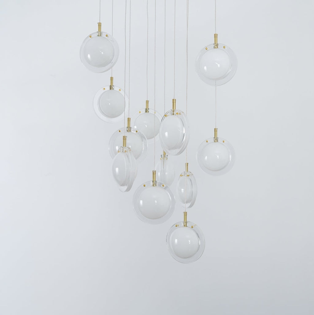 Refrax Crystal Lens Chandelier
