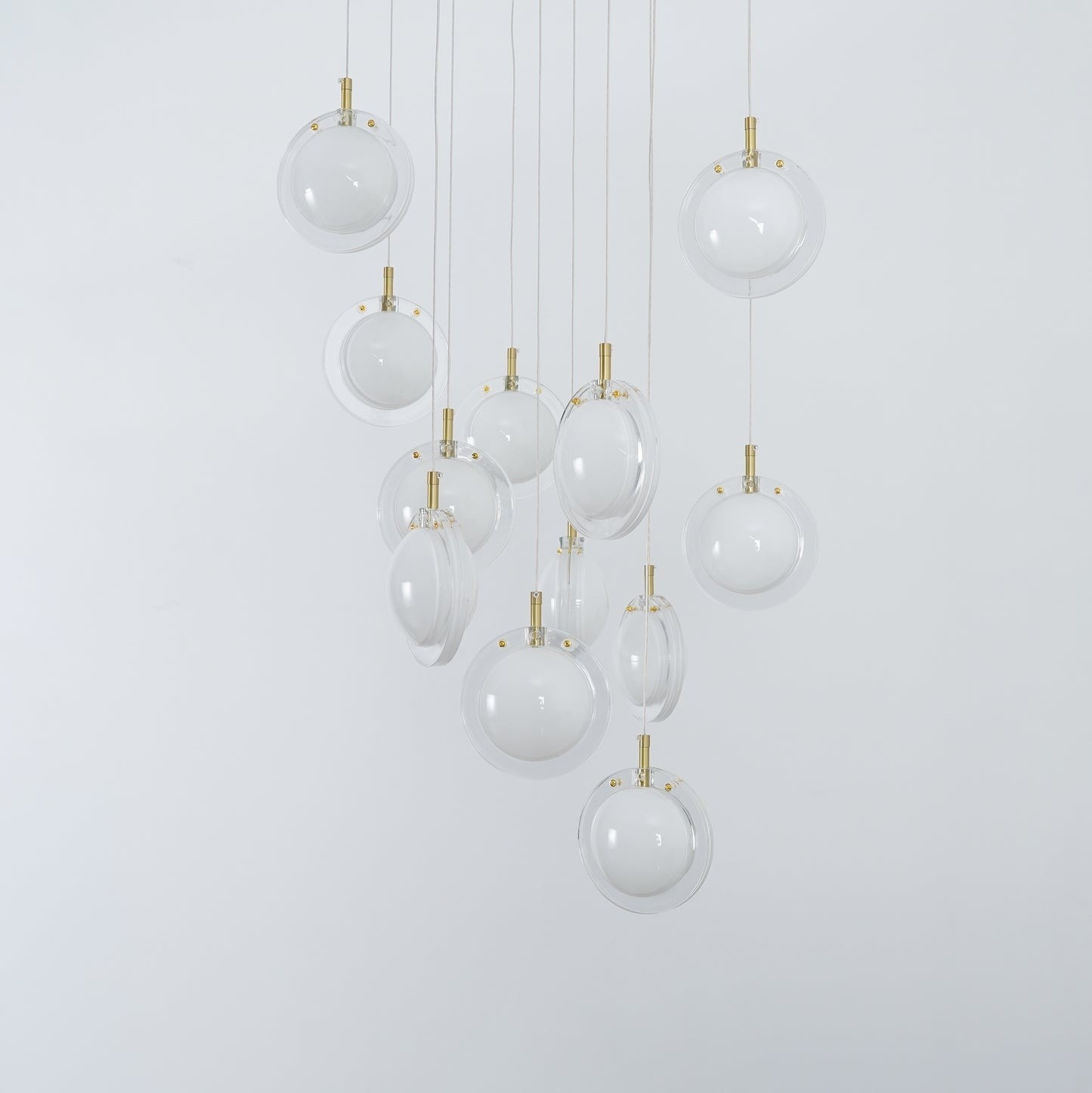 Refrax Crystal Lens Chandelier