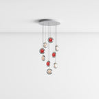 Refrax Crystal Lens Chandelier
